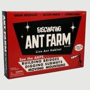 ANT FARM Live Habitat Insect Bug School FREE ANTS Uncle Milton NEW